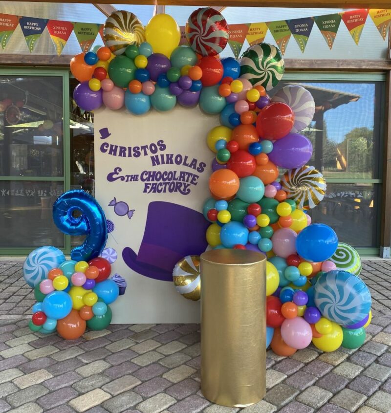 Balloons Chocolate factory