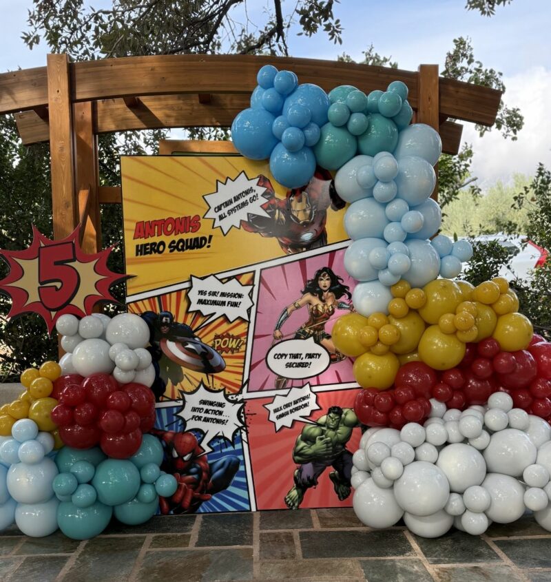 Balloons Orange hero squad